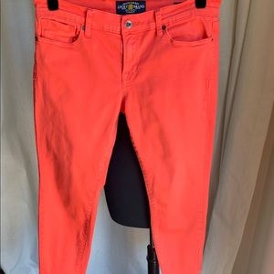 Lucky Brand Zoe Straight Crop Jeans